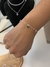 Pulseira Pontos de Luz Verde - Prata 925