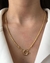 Colar Elo Baiano 3mm Fecho Boia - Banhado a Ouro