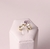 Solitario Diamante - Banhado a ouro