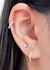 Piercing Helix Cravejado - Prata 925