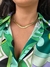 Choker rede 10mm - Banhado a ouro