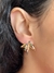 Brinco Lilac - Banhado a ouro