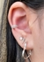 Piercing Fake Trançado - Prata 925