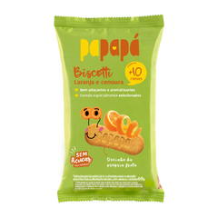 Biscoito infantil Papapa Biscotti com laranja e cenoura 60g - comprar online