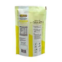 Imagem do Kit 4 Fubá De Milho Farinha Sem Glúten Vegano Ecobio 400g
