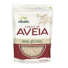 Farelo de Aveia Sem Glúten Vitalin 200g