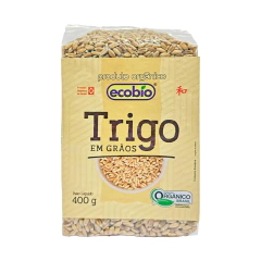 Trigo Em Grãos Orgânico Ecobio 400g - comprar online