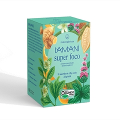 Chá Orgânico Super Foco 15 sachês Iamaní