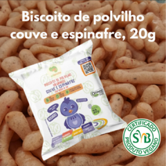 Biscoito de polvilho Crilancha 20g Couve e Espinafre - comprar online