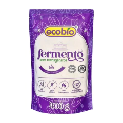 Fermento Em Pó 400g Não Transgênico E Sem Glúten Ecobio - comprar online