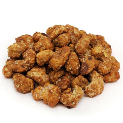 Castanha de Caju Caramelizada Com Gergelim S/Gluten Tainá Alimentos 200g na internet