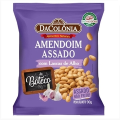 Amendoim Assado com Lascas de Alho 90g Dacolônia