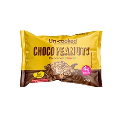 Chocopeanuts Brownie + Paçoca Uncooked Sem Açúcar Glúten 25g