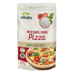 Mistura Para Pizza Sem Glúten Vitalin 200g