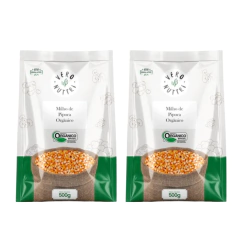 Kit 2 Milho de Pipoca Organico 1kg Vero Nuttri - comprar online