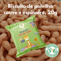 Kit 3 Biscoitos de polvilho Crilancha Hortaliças 60g - comprar online