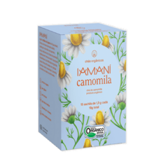 Cha Orgânico Camomila Iamaní - 15 sachês