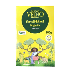 Cereal Matinal Sabor Cacau Orgânico Mano Velho 200g
