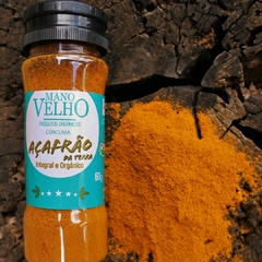 Cúrcuma Pura Orgânica Açafrão da Terra Integral Orgânico Mano Velho 60g - comprar online