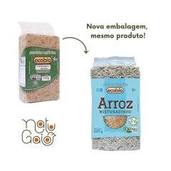 Arroz Integral Orgânico Misturadinho No Vácuo Ecobio 500g na internet
