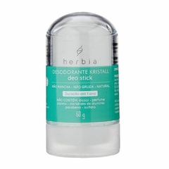 Desodorante Hérbia 60g Kristall Deo Stick S/ Álcool Parabenos
