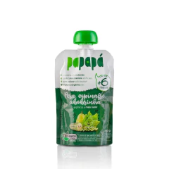Papinha Papapá Orgânica Pera Espinafre Abobrinha 100g