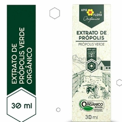 EXTRATO DE PRÓPOLIS VERDE ORGÂNICO 30 ML