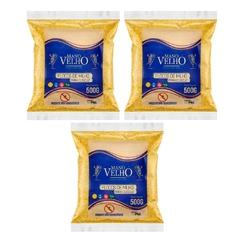 Kit 3 Flocos de Milho Flocão de Milho Mano Velho 1,5kg