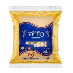 Kit 6 Flocos de Milho Flocão de Milho Cuscuz Mano Velho 3Kg - loja online