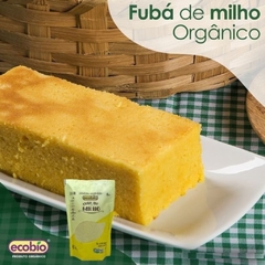 Kit 3 Fubá De Milho Farinha Sem Glúten Vegano Ecobio 400g - comprar online