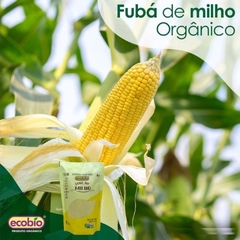 Imagem do Fubá De Milho Farinha De Milho Orgânico Vegano Ecobio 400g