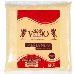 Fubá de Milho Não Transgênico Bolo Broa Angu Mano Velho 500g