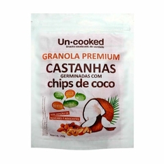 Granola de Castanhas Chips de Coco Sem Açúcar Uncooked 250g