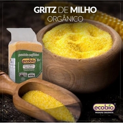 Canjiquinha Orgânica Ecobio (Gritz de Milho) Alto Vácuo 400g - comprar online