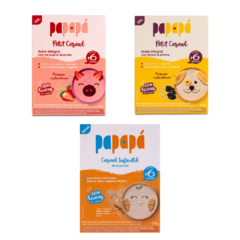 Kit 3 Cereal Infantil Papapá Banana Morango Multicereais S/ Açúcar - 510g - comprar online