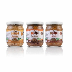 Kit 3 Papinhas Orgânicas La Chef Papapá 540g - 1 sabor de cada