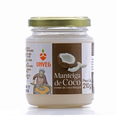Manteiga de Coco Creme de Coco Integral Onveg 210g