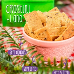 Biscoito Crostini Mini Menu - 60g