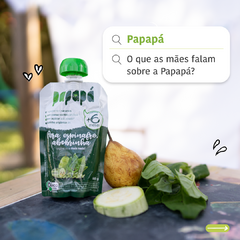 Imagem do Kit 5 Papinhas Orgânicas Papapá Todos 5 Sabores - 1 de cada