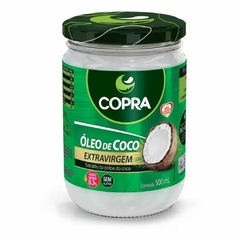 Óleo De Coco Extravirgem 500ml Copra Sem Glúten em Vidro