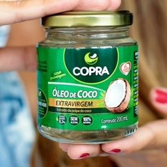 Óleo De Coco Extravirgem 200ml Copra Sem Glúten em Vidro - loja online