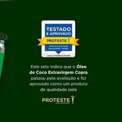 Óleo De Coco Extravirgem 500ml Copra Sem Glúten em Vidro - Natu Gaio - Loja Especializada em Produtos Naturais e Orgânicos
