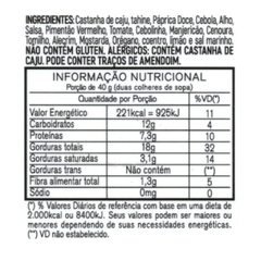 Pasta De Castanha De Caju Com Páprica e Ervas Onveg 210g - loja online