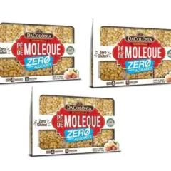 KIT - 3 Pé de Moleque Zero Açúcar Sem Glúten DaColônia na internet