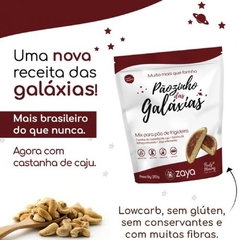 Pãozinho das Galáxias Zaya Viver Sem Trigo Low Carb Zero Gluten - 282g - comprar online