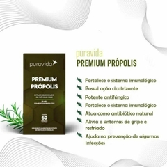 Própolis Verde Em Cápsulas em Gel PuraVida Premium 60 Cáps - Natu Gaio - Loja Especializada em Produtos Naturais e Orgânicos