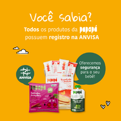 Caseirinho Orgânico Papapá Arroz Feijao Carne Legumes 180g - loja online