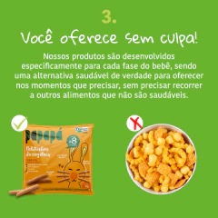 Biscoito Infantil Papapá Orgânico Tomate & Manjericão Palitinho 20g - comprar online