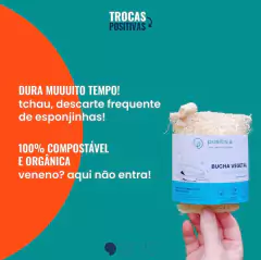 Bucha Vegetal Para Banho E Louça Positiva na internet