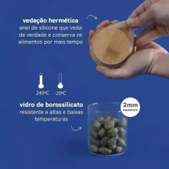 Drageado 70% de Avelã 250g + Pote de Vidro Hermético 400ml - Natu Gaio - Loja Especializada em Produtos Naturais e Orgânicos